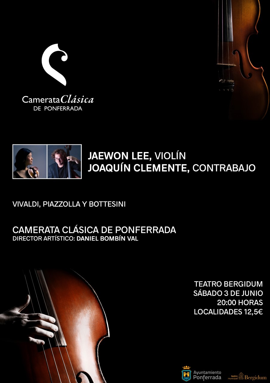La Camerata Clásica de Ponferrada ofrece un concierto dedicado a  Vivaldi y Piazzolla con dos solistas de prestigio internacional como invitados 2