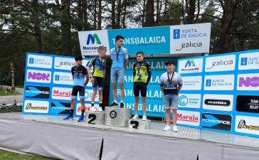 El ciclista berciano Iker Nuevo, consigue el primer puesto en el circuito Transgalaica MTB Maratón 3