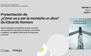 Eduardo Romero presenta su libro ¿Cómo va a ser la montaña un dios? en El libro imposible el sábado 6 de mayo 8