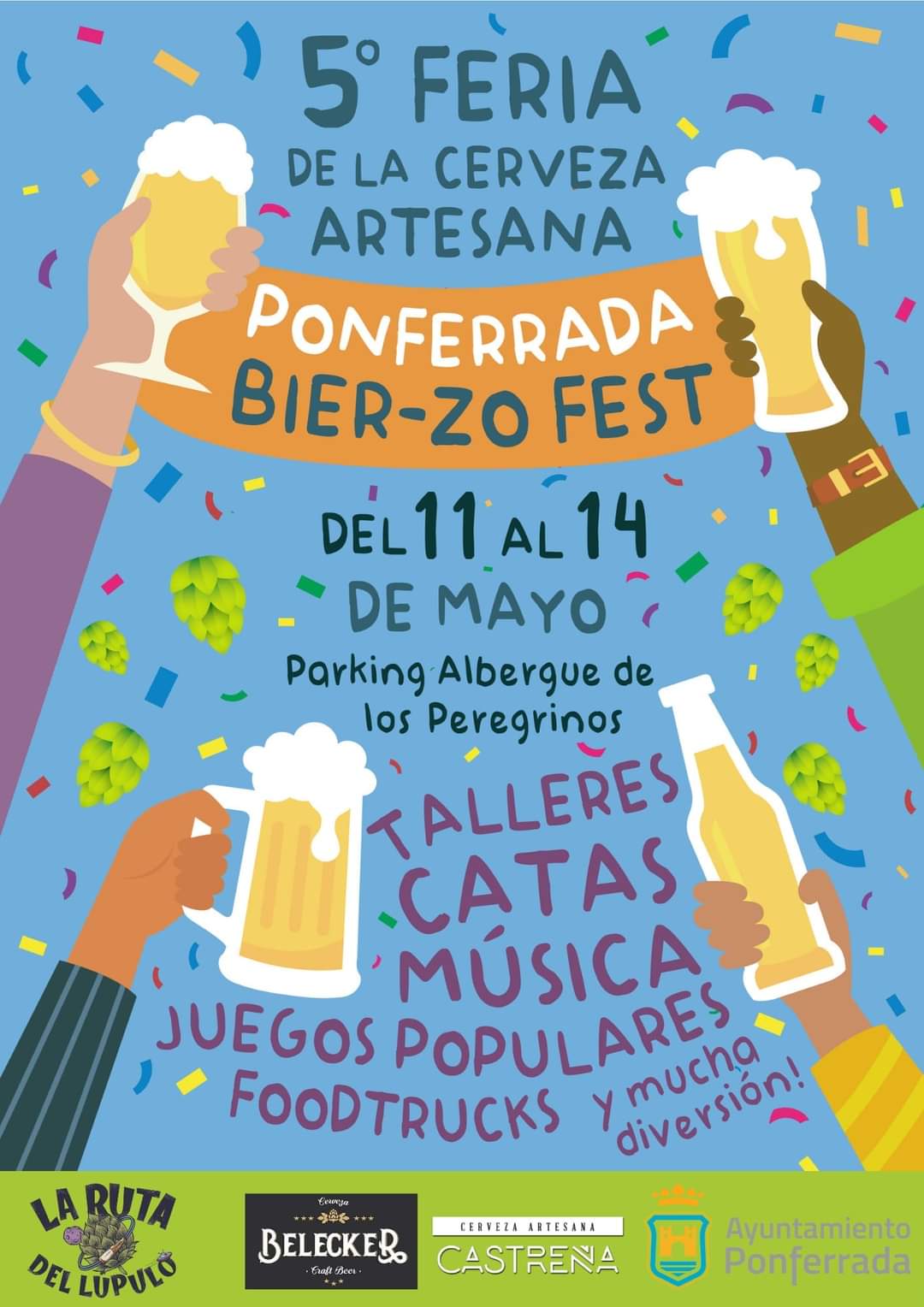 Ponferrada volverá a celebrar Bier-zo Fest, la Feria de la cerveza artesana que alcanza su 5ª edición 3