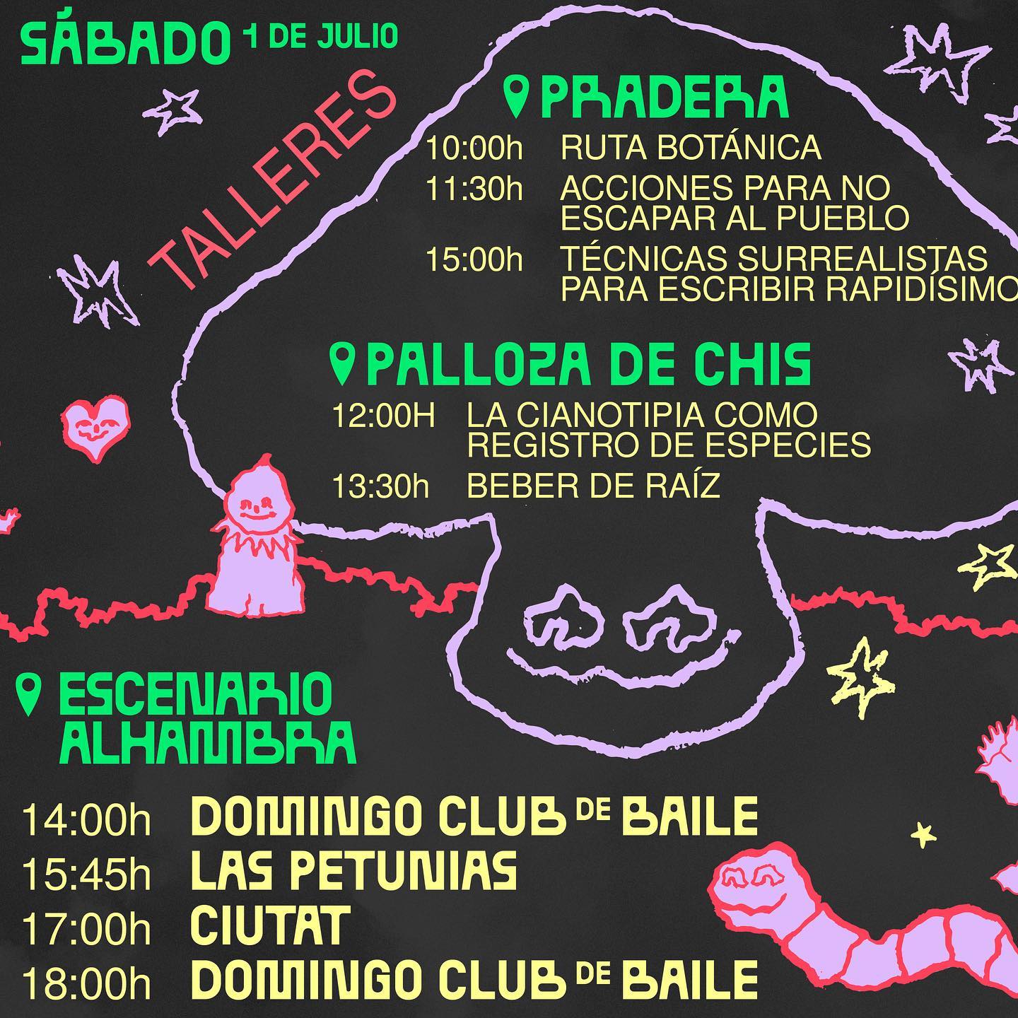 Festival Observatorio en Balboa. Conciertos y horarios 4