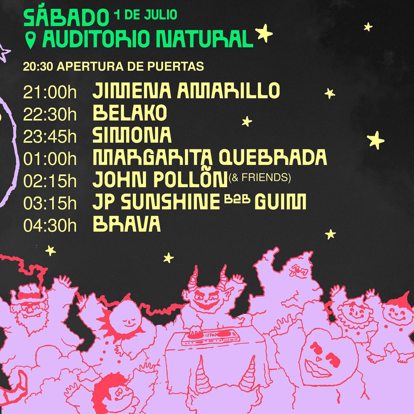 Festival Observatorio en Balboa. Conciertos y horarios 5