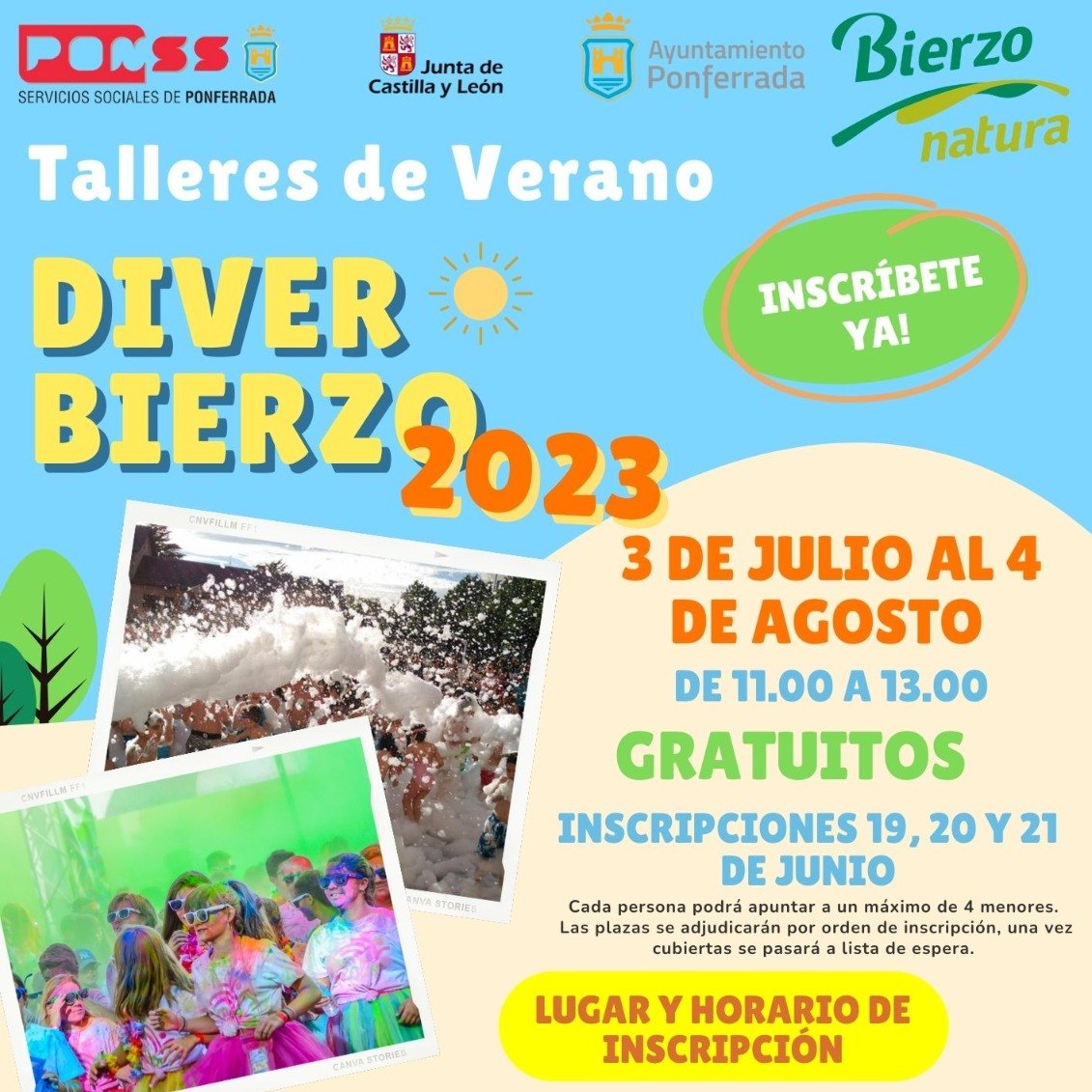 Campamentos y Campus de verano 2023 en Ponferrada y El Bierzo 23