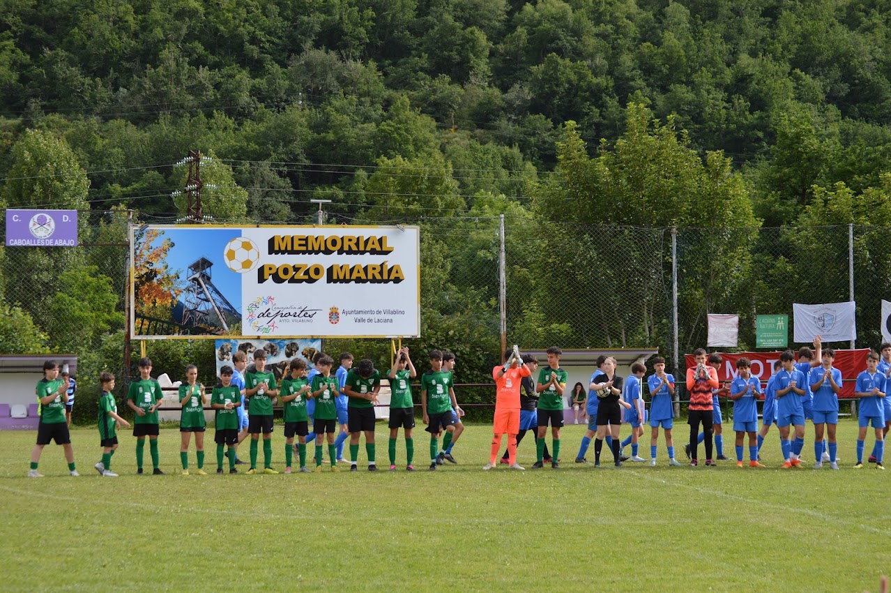 El pódium del IV Memorial Pozo María de Caboalles se queda en manos del Atlético Bierzo, Morenica y Ponferradina 3