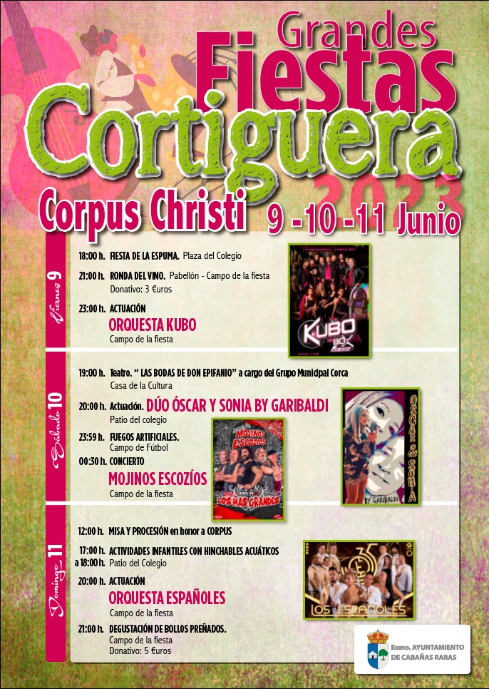 La actuación de Mojinos Escozíos plato fuerte del Corpus Christi en Cortiguera. Consulta el programa 2