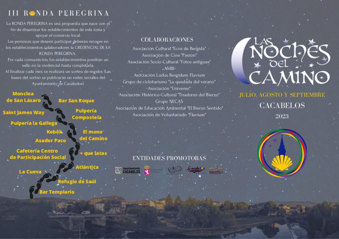 Regresan las noches del camino a Cacabelos durante julio, agosto y septiembre 3