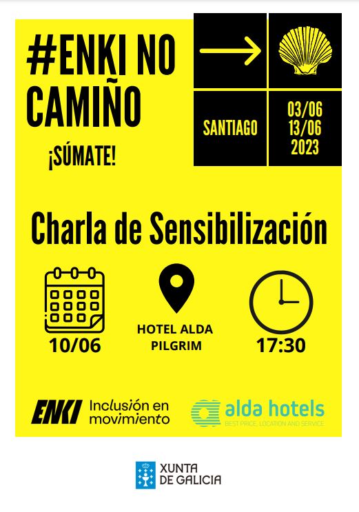 La fundación ENKI de inclusión de personas con discapacidad organiza una charla de sensibilización este sábado en Ponferrada 2