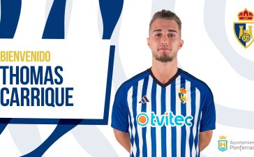 Thomas Carrique se suma a la plantilla de la SD Ponferradina 1