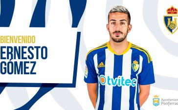 Ernesto Gómez, nuevo jugador de la SD Ponferradina 1