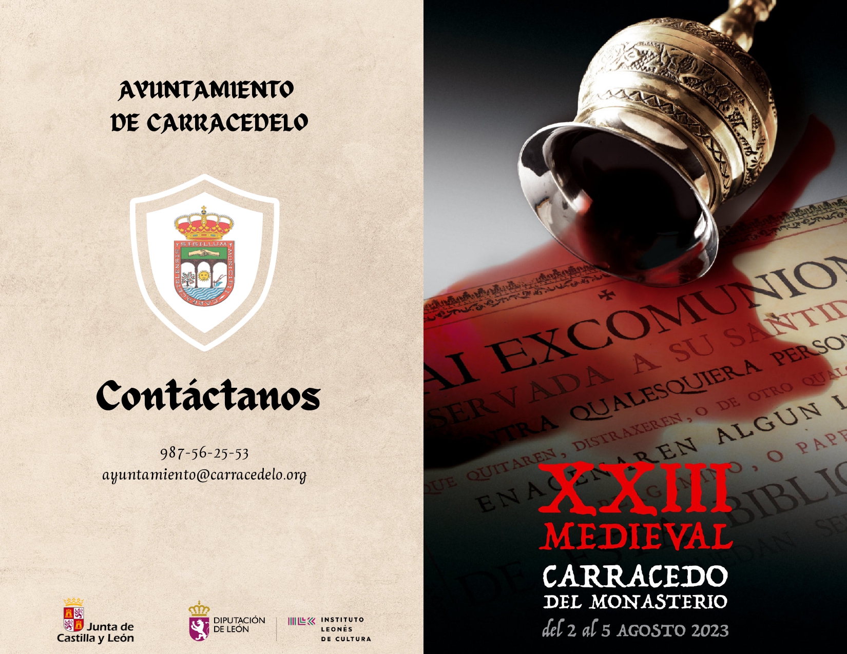 El XXIII Medieval de Carracedelo se celebrará del 2 al 5 de agosto 3