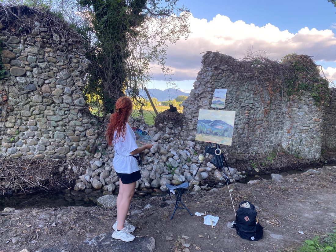 Hoy se clasusra la VI Edición de la Escuela de Paisaje en el Monasterio de Carracedo 1