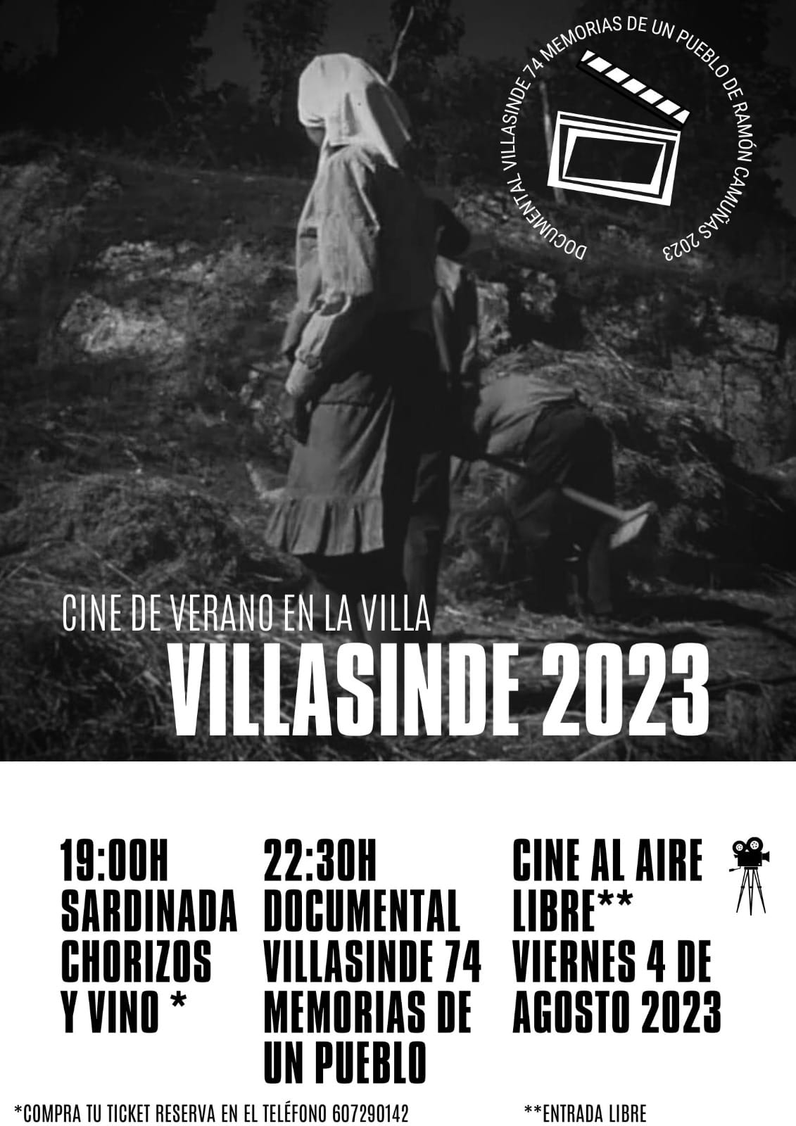 Este viernes, sardinada y proyección del documental "Villasinde 74 Memorias de un Pueblo" 2