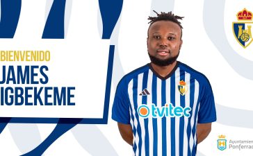 James Igbekeme se incorpora a la SD Ponferradina 8