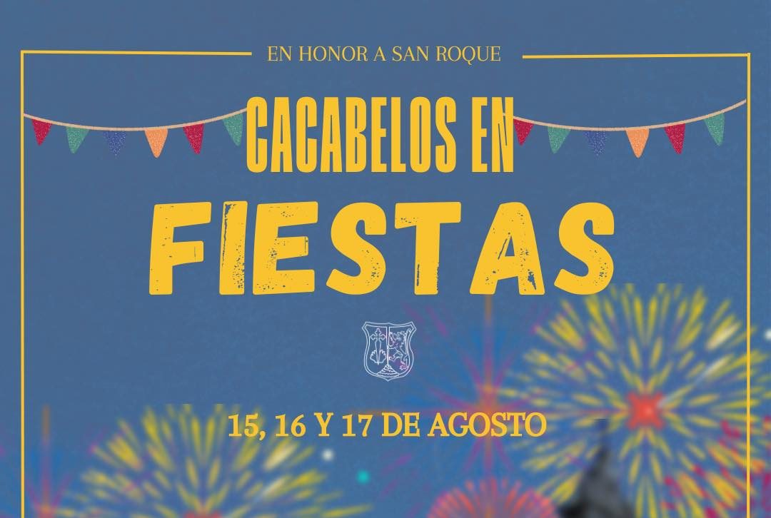 Fiestas de San Roque en Cacabelos del 14 al 17 de agosto de 2023. Programa de actividades 1