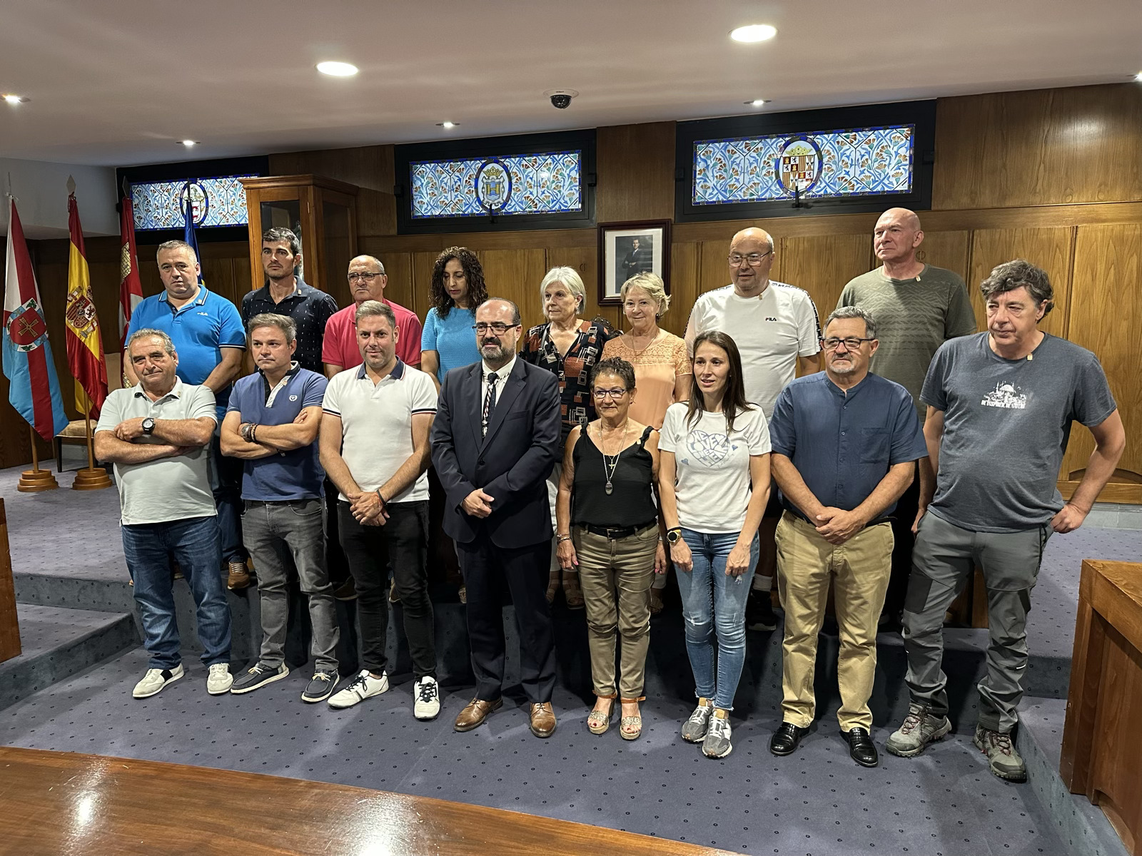 Los alcaldes de barrio de Ponferrada toman posesión de su cargo en un acto celebrado en el consistorio 2