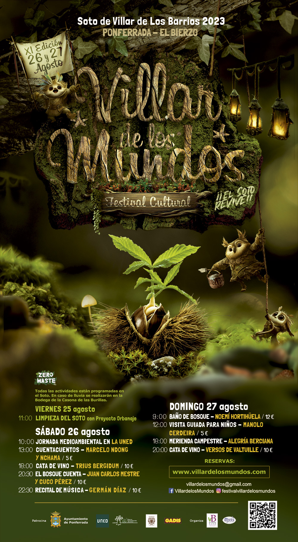 I Festival Villar de los Mundos 2023 ¡El Soto Revive! del 25 al 27 de agosto 2