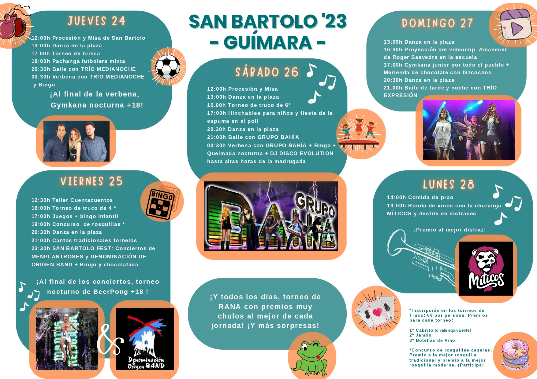 Guímara celebra sus fiestas de San Bartolo con tradiciones ancestrales, verbenas y conciertos 2