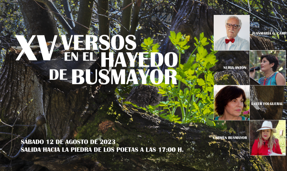 El próximo sábado se celebra la XV edición de versos Hayedo de Busmayor 1