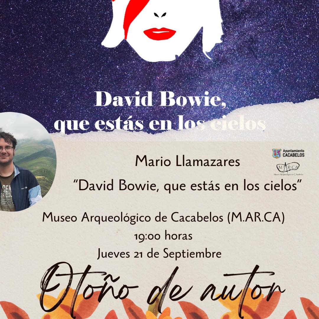 Mario Llamazares presenta “David Bowie, que estas en los cielos” en el Museo Marca de Cacabelos 2