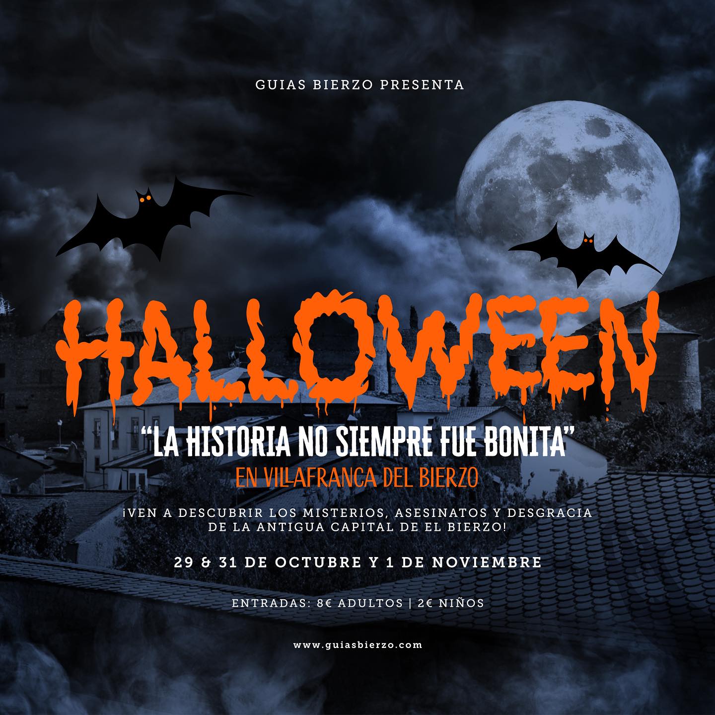Halloween en el Bierzo 2023 'La historia no siempre fue tan bonita' una terrorífica visita a Villafranca del Bierzo 2