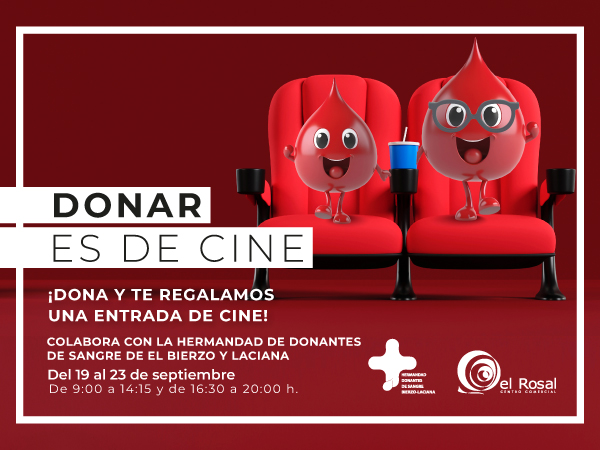Regresa a El Rosal una nueva edición de la conocida campaña solidaria “Donar es de Cine” 1
