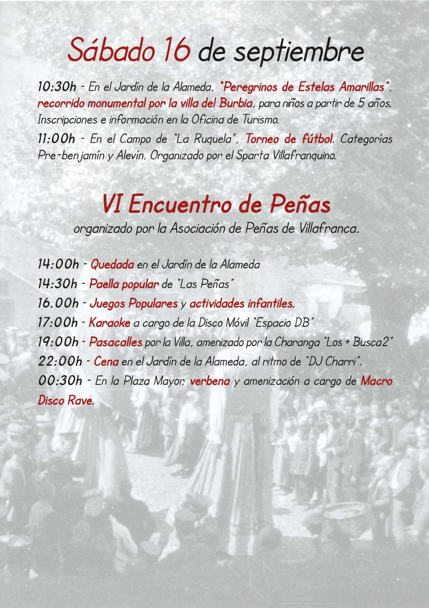 Grandes Fiestas del Cristo en Villafranca del Bierzo, este es el programa de actividades 14