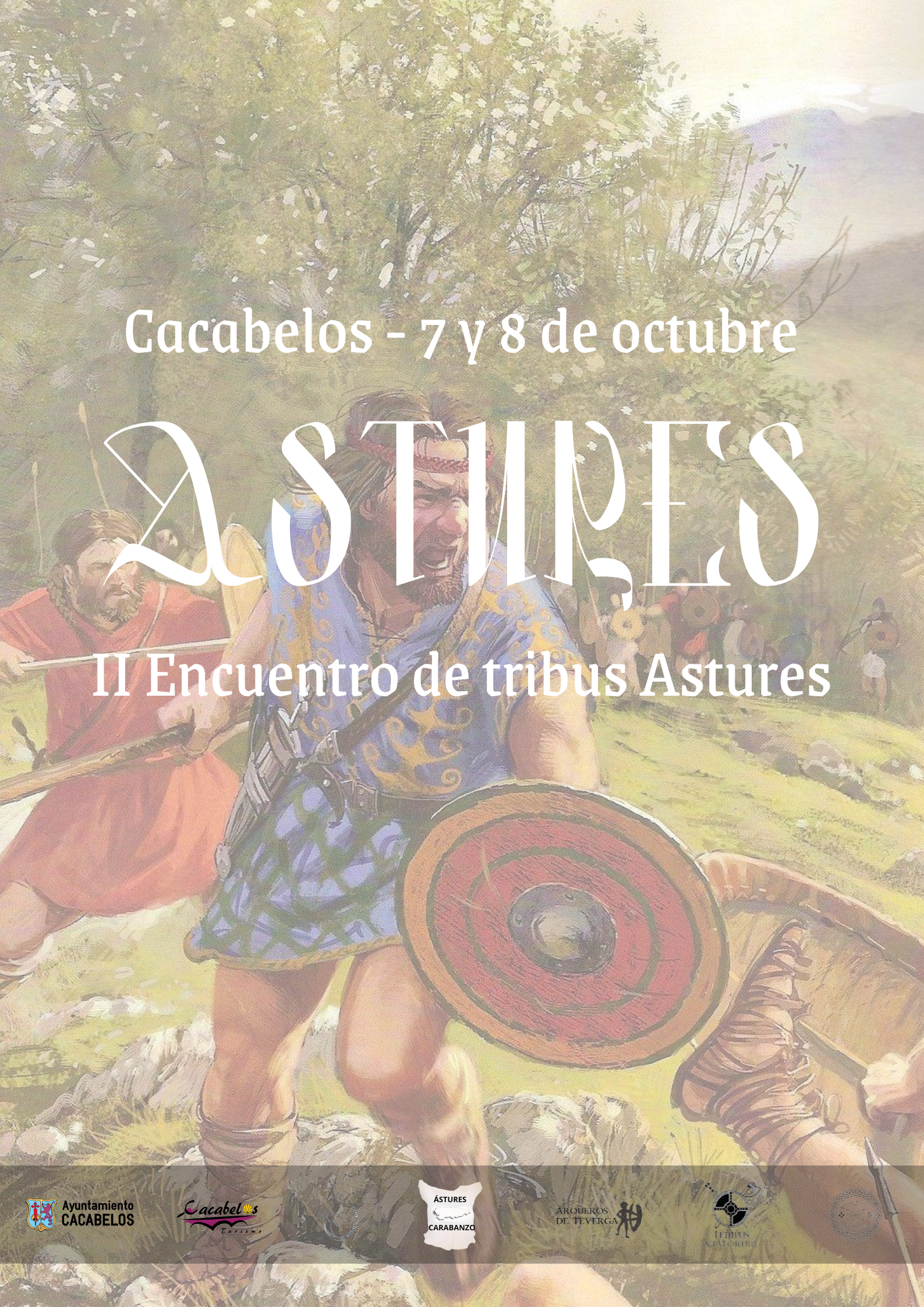 Cacabelos celebra el II encuentro de tribus Astures para los días 7 y 8 de octubre 2