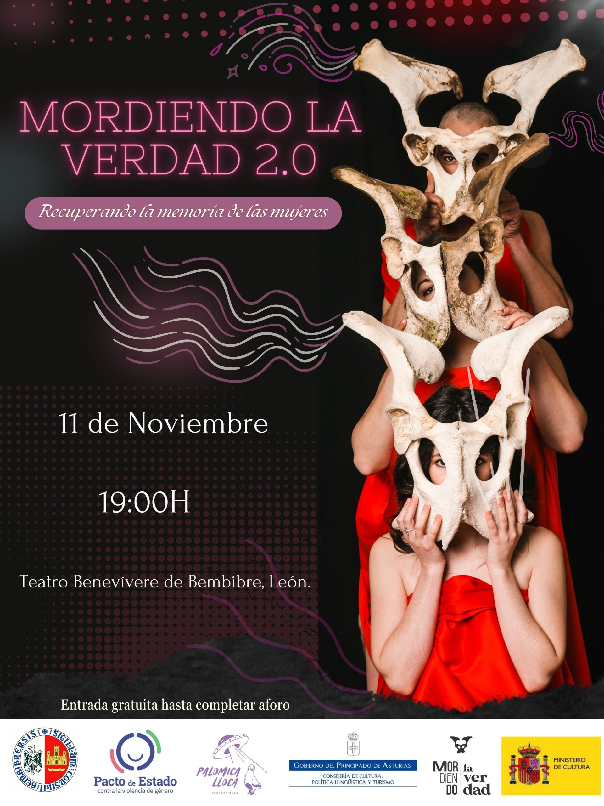 'Mordiendo la verdad 2.0' representación para el sábado en el Teatro Benevivere 2