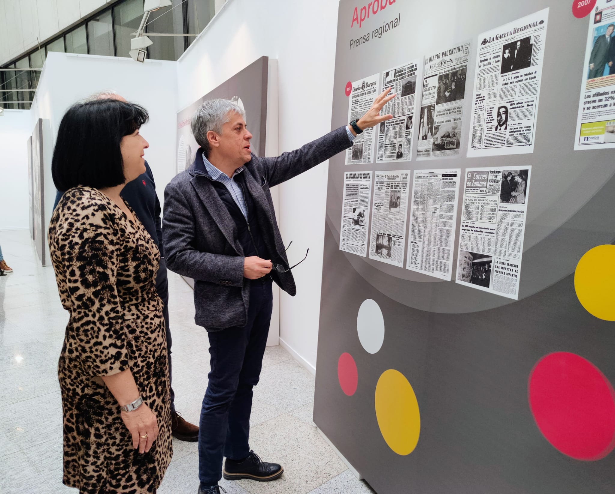 La Delegación Territorial acoge una exposición temporal sobre la evolución de Castilla y León en los últimos 40 años 1