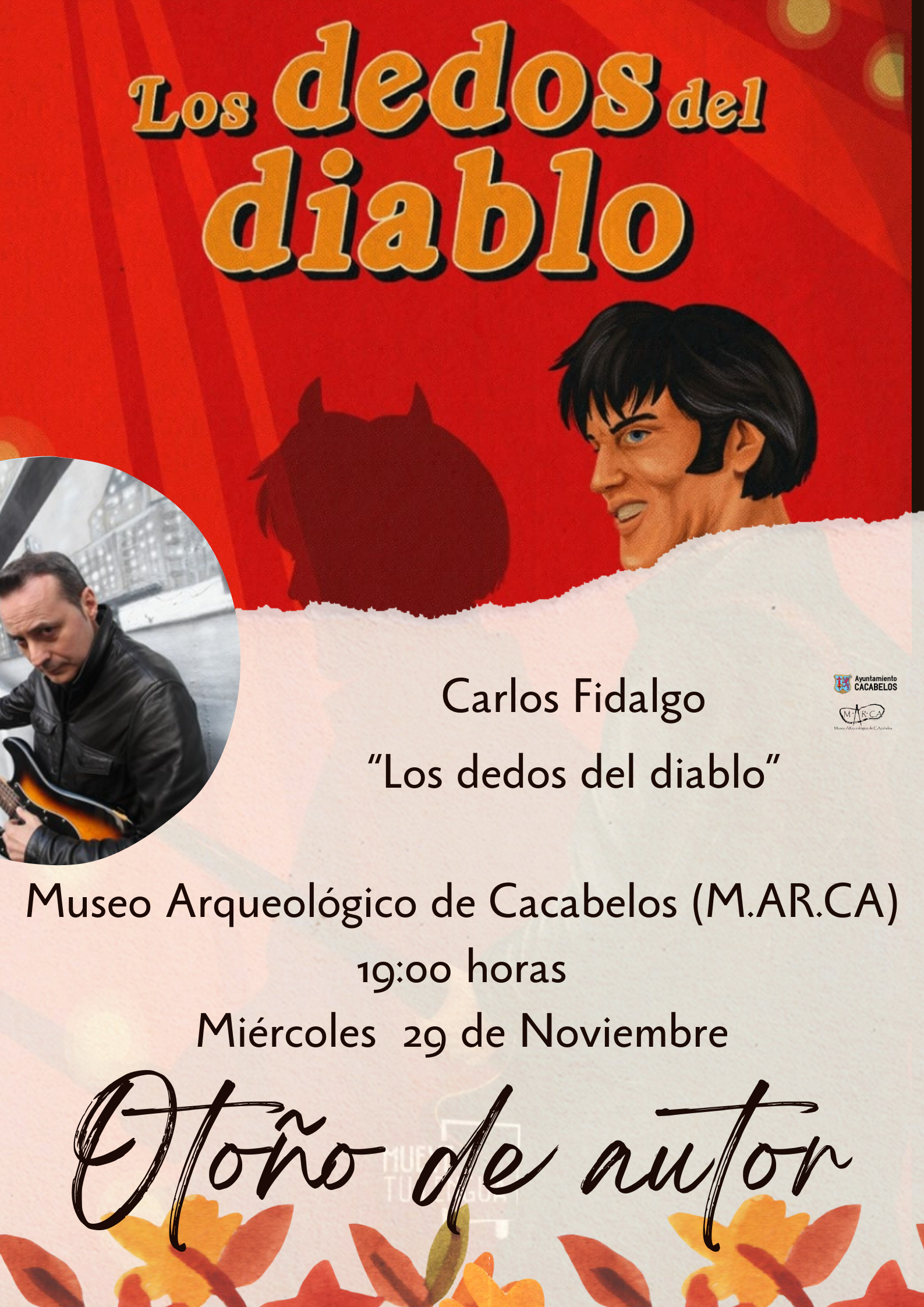 Carlos Fidalgo llega al Marca de Cacabelos con su novela "Los dedos del diablo" 2