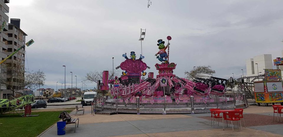 El Parque navideño de atracciones que se ubicará en La Rosaleda comienza a tomar forma 2