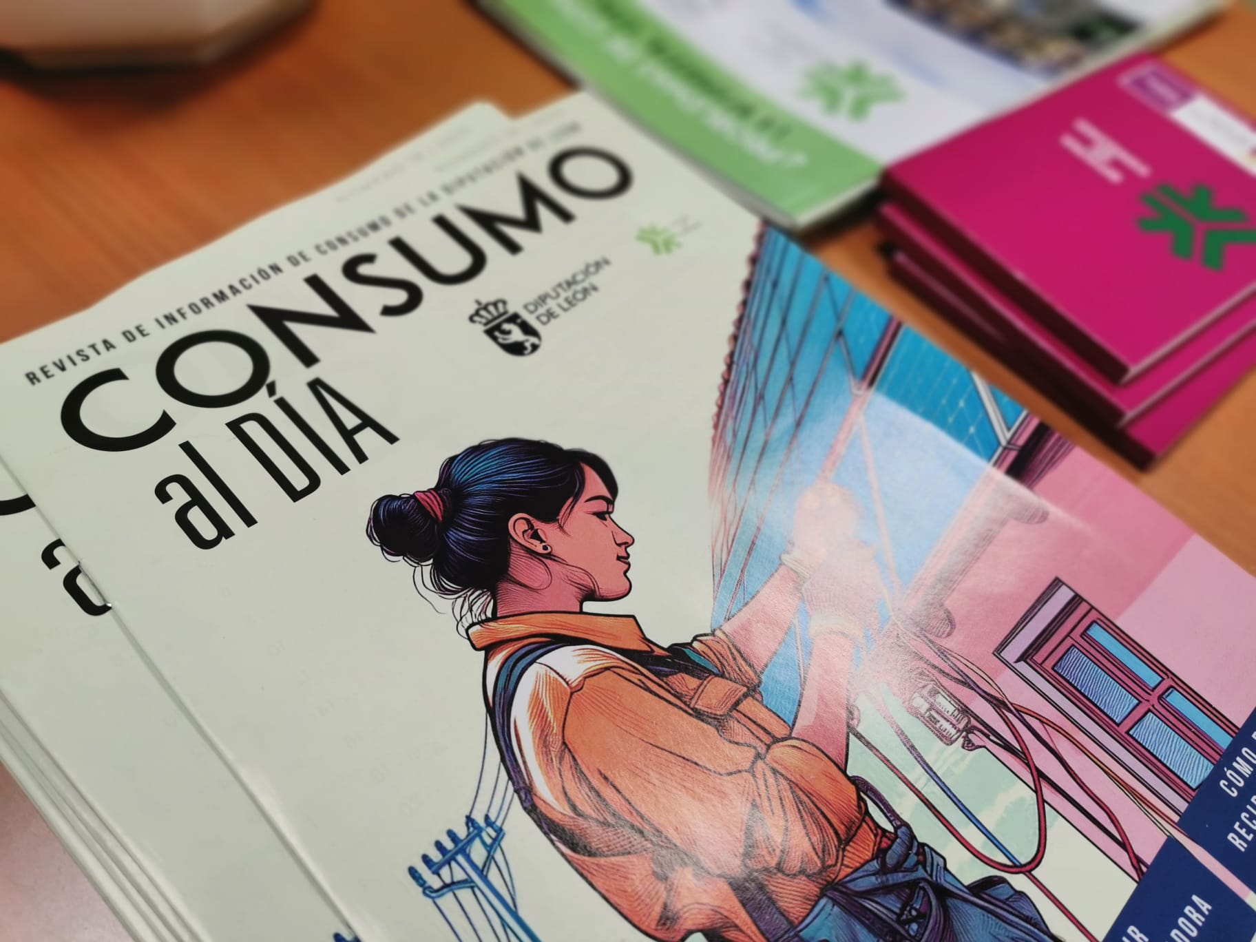La Diputación distribuye 15.000 ejemplares de ‘Consumo al día’ en todos los municipios de la provincia 1