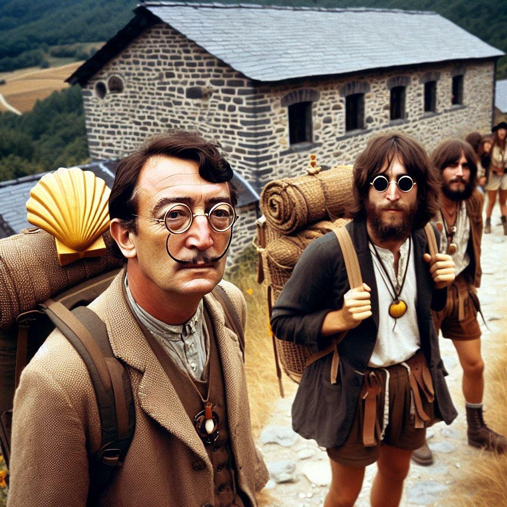 El paso por el Bierzo de Dalí y John Lennon que nunca ocurrió, pero que estuvo en los planes del genio catalán 3