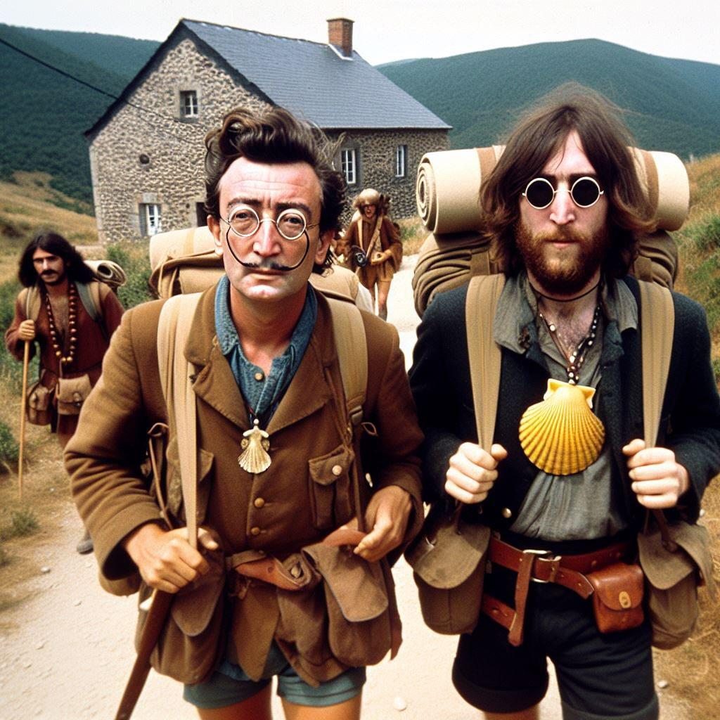 El paso por el Bierzo de Dalí y John Lennon que nunca ocurrió, pero que estuvo en los planes del genio catalán 2