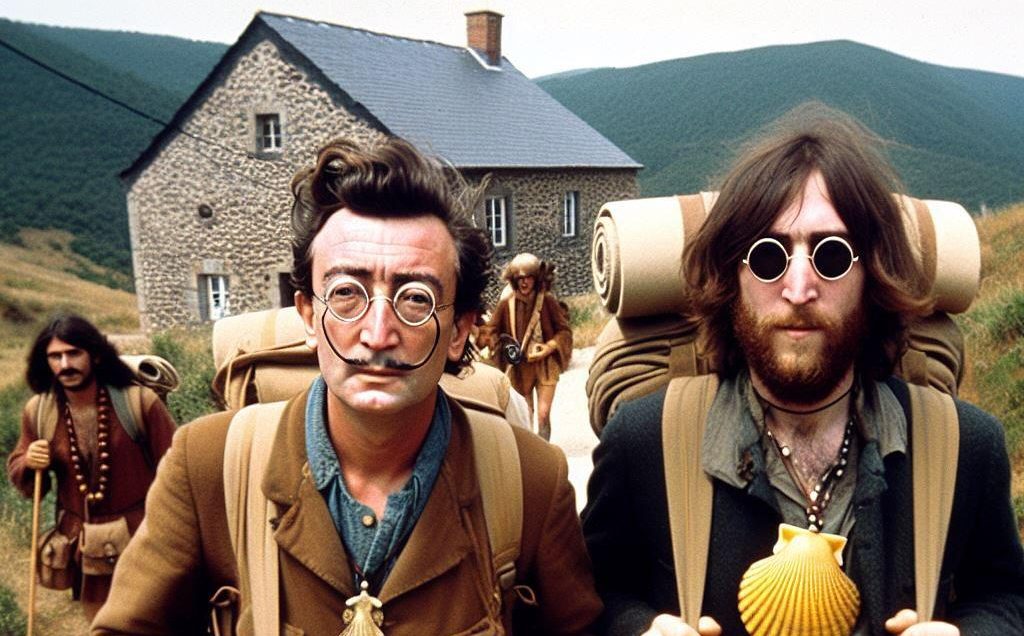 El paso por el Bierzo de Dalí y John Lennon que nunca ocurrió, pero que estuvo en los planes del genio catalán 1