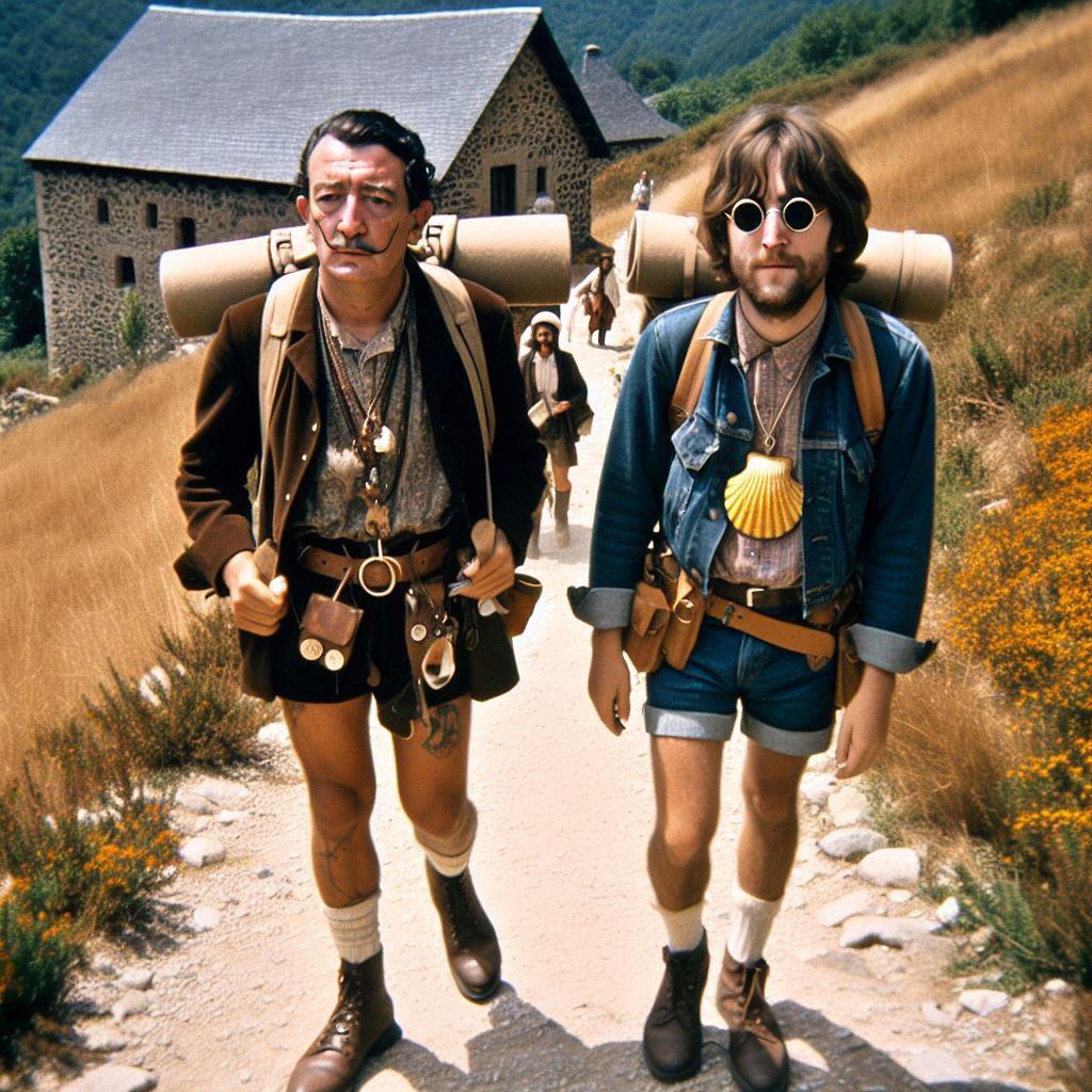 El paso por el Bierzo de Dalí y John Lennon que nunca ocurrió, pero que estuvo en los planes del genio catalán 4