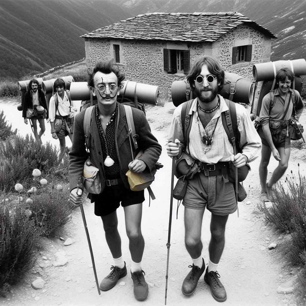 El paso por el Bierzo de Dalí y John Lennon que nunca ocurrió, pero que estuvo en los planes del genio catalán 5