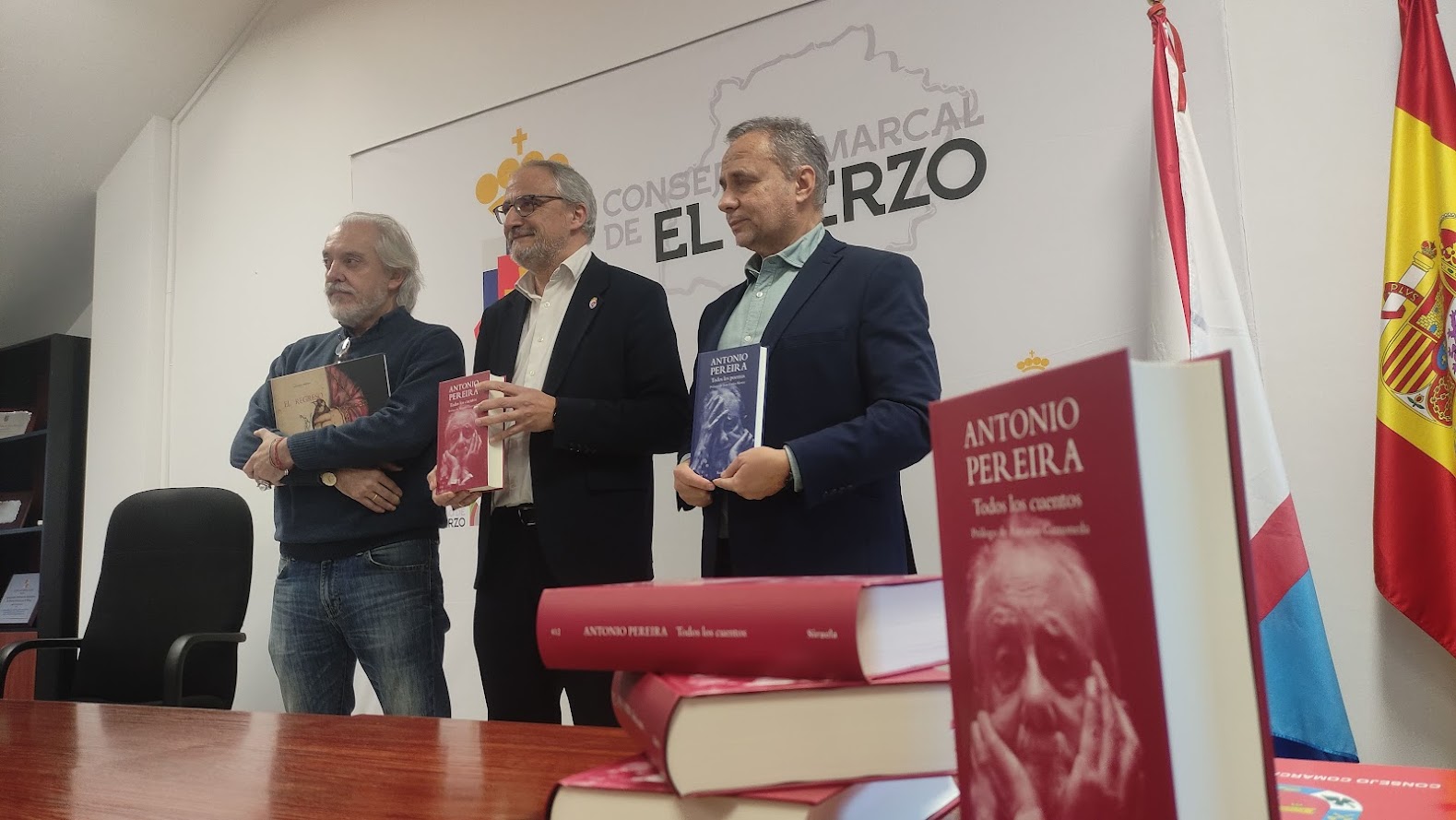 Antonio Pereira estará presente en todas las bibliotecas del Bierzo, gracias a la colaboración del Consejo Comarcal 1