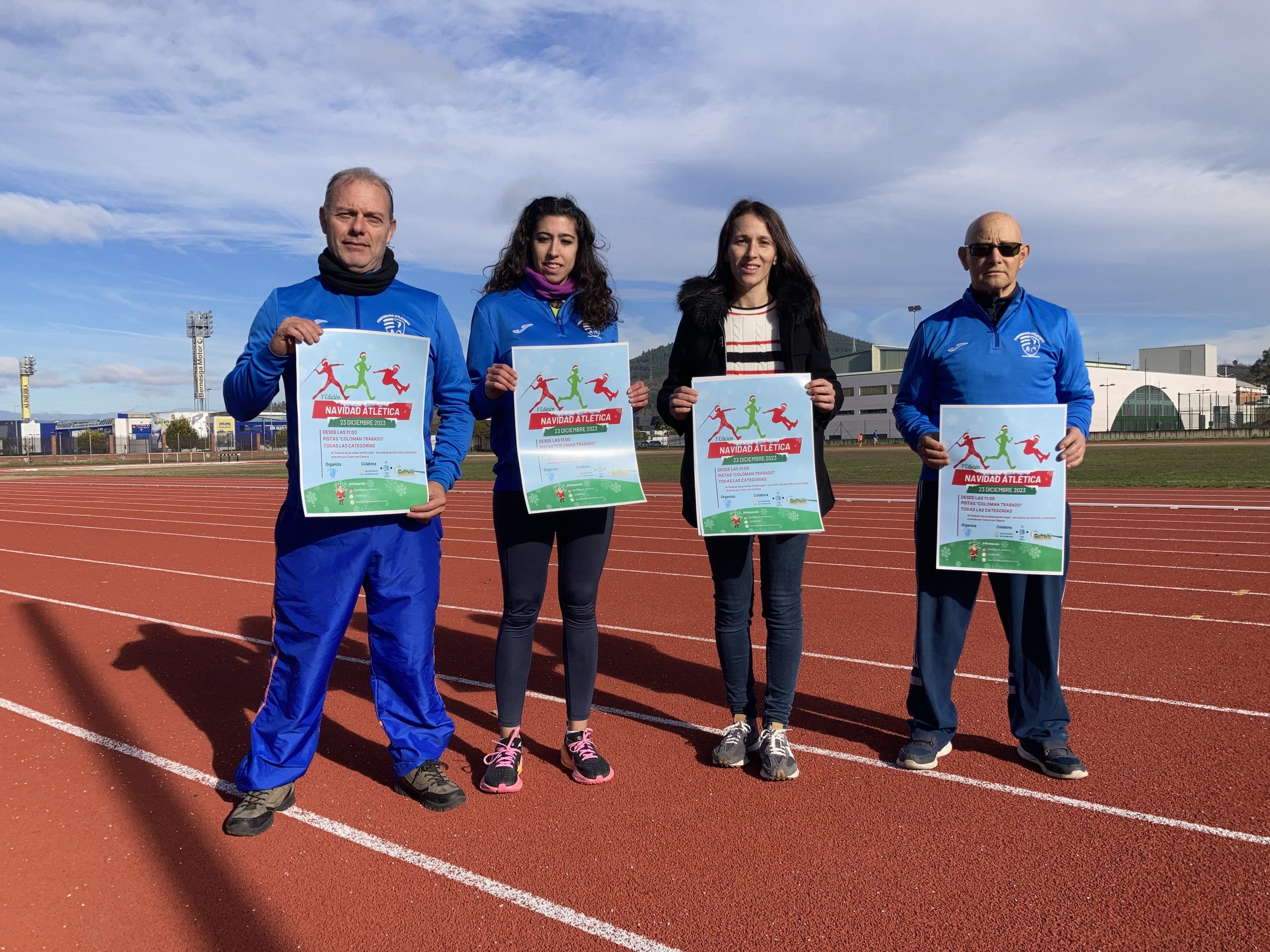 El estadio Colomán Trabado acoge el sábado la 1ª Navidad Atlética 1