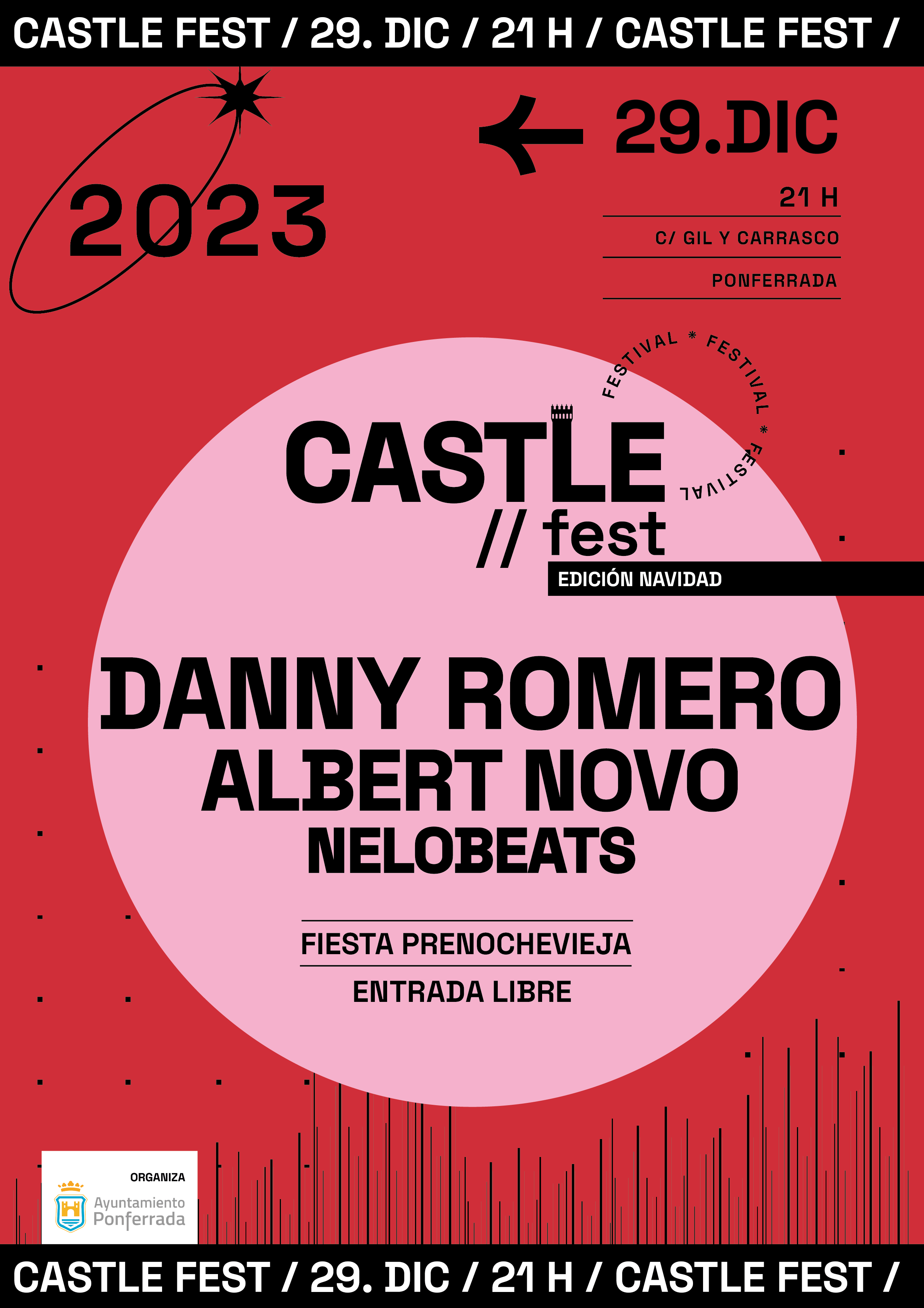 Danny Romero, Albert Novo y Nelobeats cierran el año esta noche en el festival Castle Fest, 3