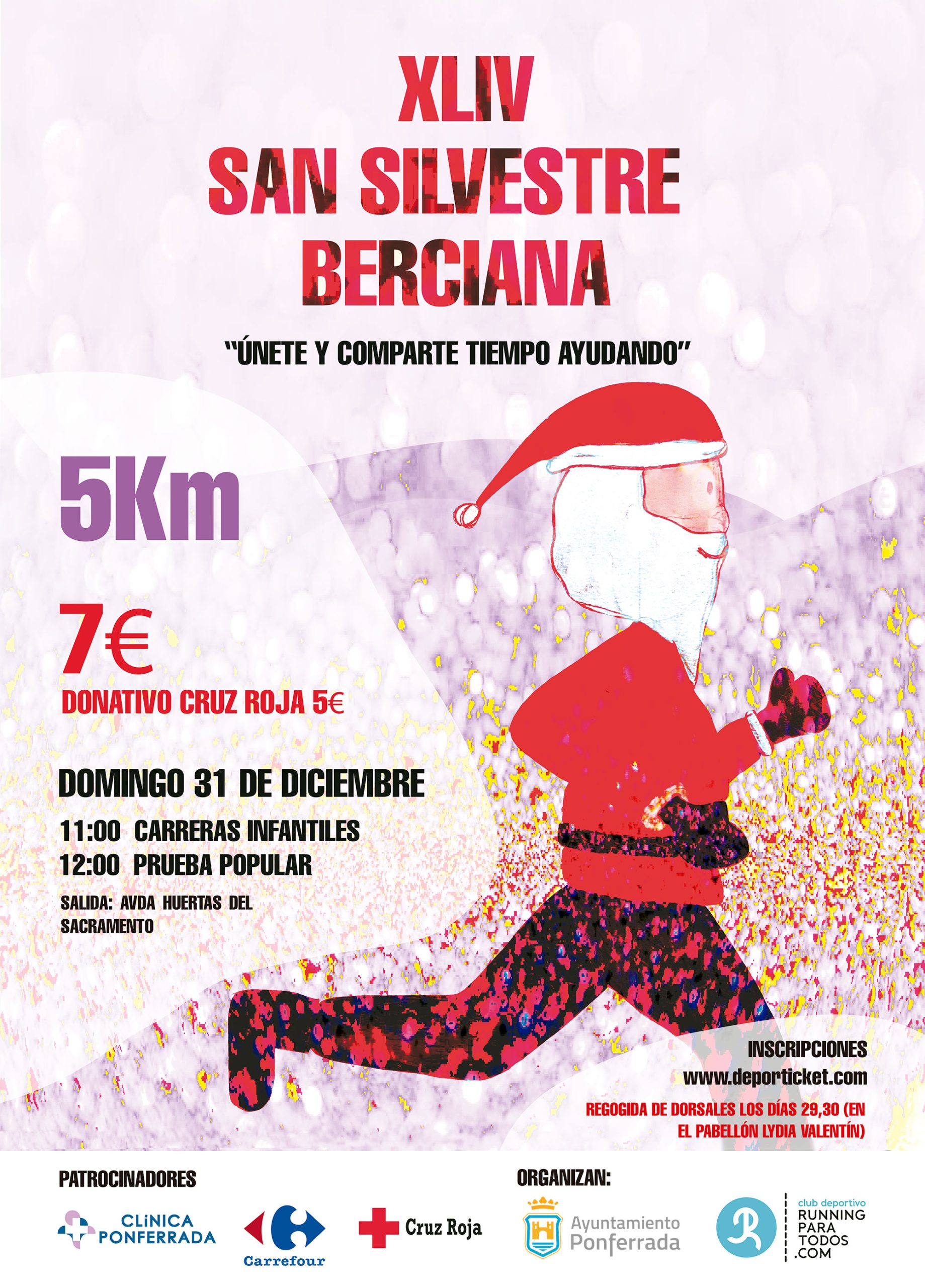 La San Silvestre ponferradina se celebra el domingo 31 de diciembre por las calles de la ciudad 2