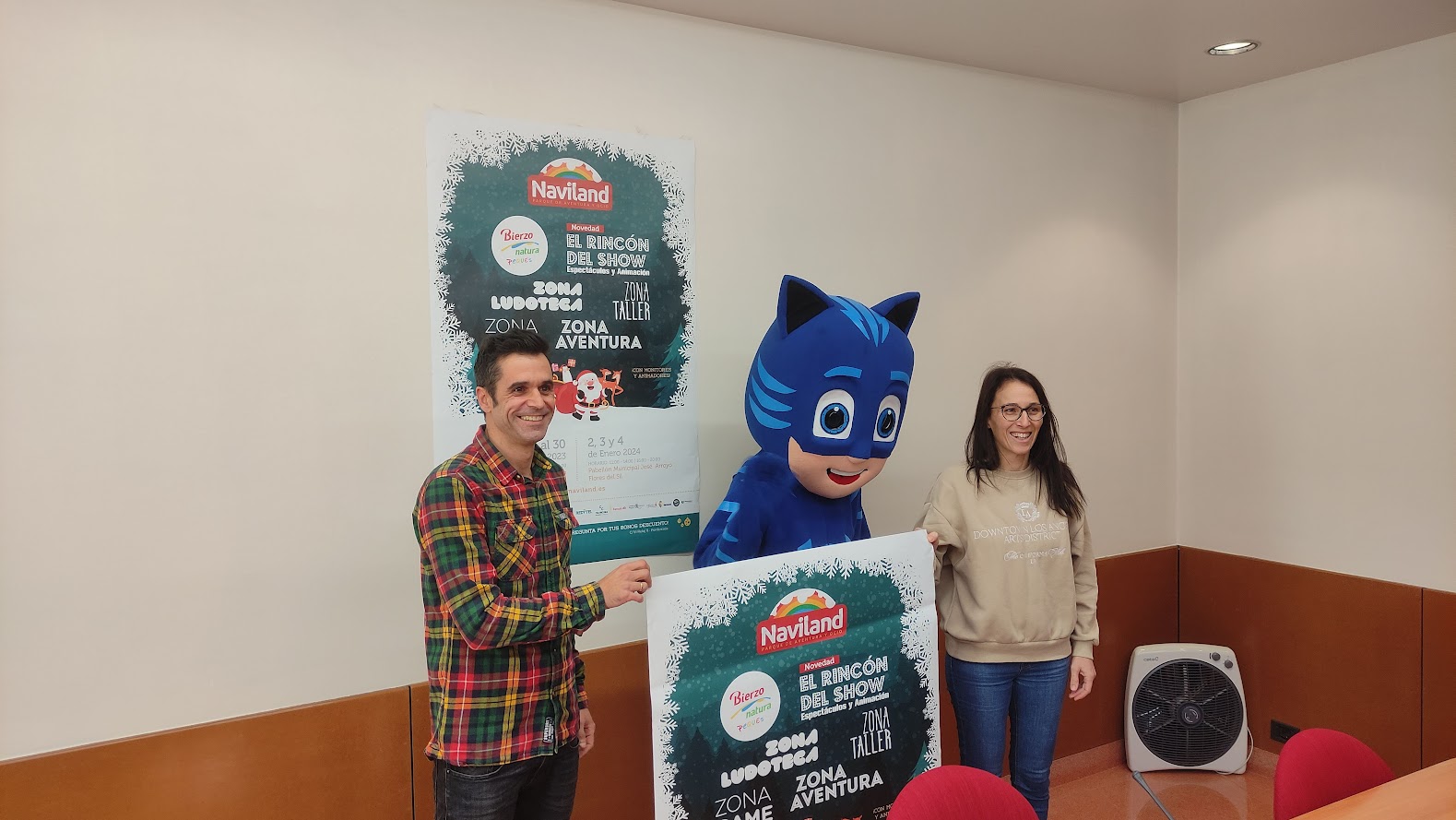 Naviland se presenta como el ocio navideño de los más pequeños en Ponferrada 1