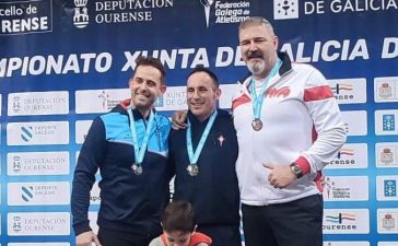 Alfredo Quintana, Atleta Villafranquino, Brilla en el Campeonato Autonómico Máster Gallego 4