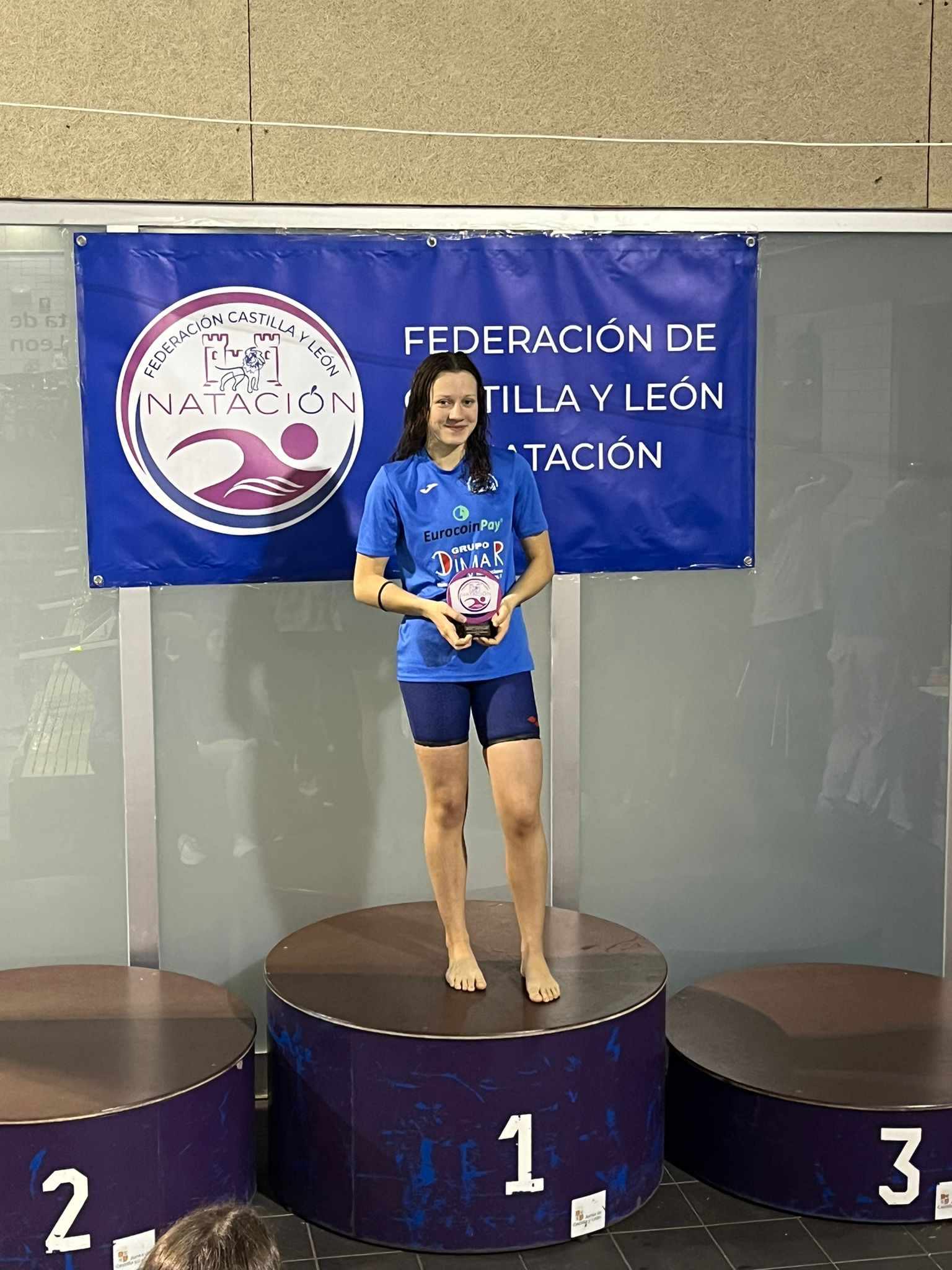 La nadadora Jimena Pedregal Barba consigue 16 medallas en el Campeonato de Castilla y León Junior 2