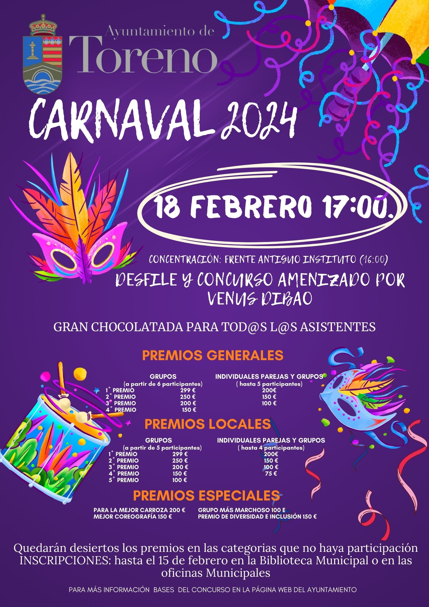 Carnaval 2024 en Ponferrada y el Bierzo. Horarios, recorridos, premios y todos los datos 13