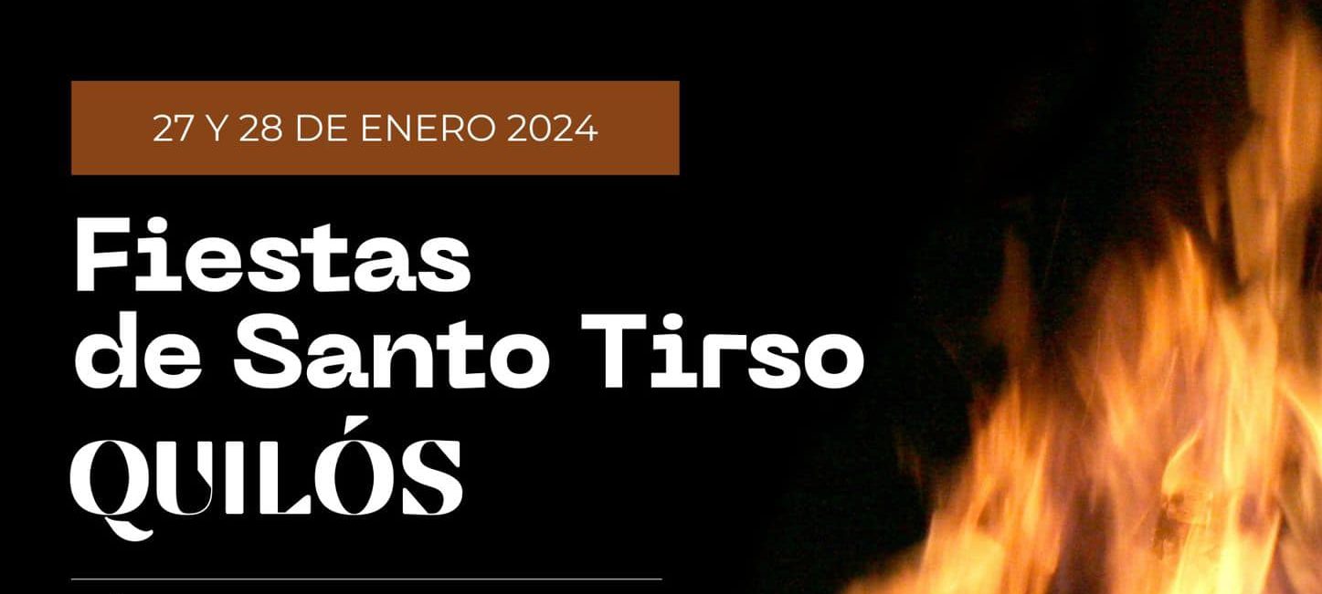 Quilós celebra Santo Tirso los días 27 y 28 de enero con su tradicional hoguera, chorizada y música 1