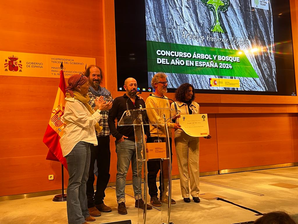 El Soto de Villar de los Barrios recoge el premio Bosque del Año 2024 1