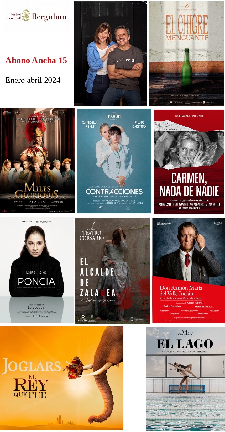 El abono de invierno ofrece diez funciones que combinan drama y comedia con teatro y danza 2