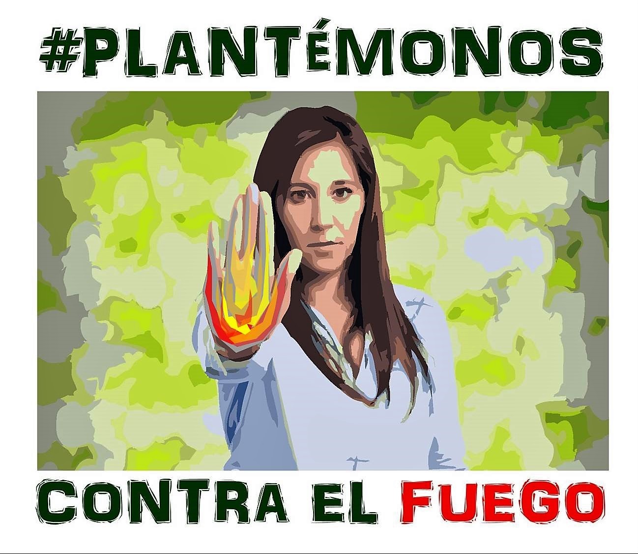 Comienza en Ponferrada la campaña de prevención de incendios forestales ‘#Plantémonos’ 1