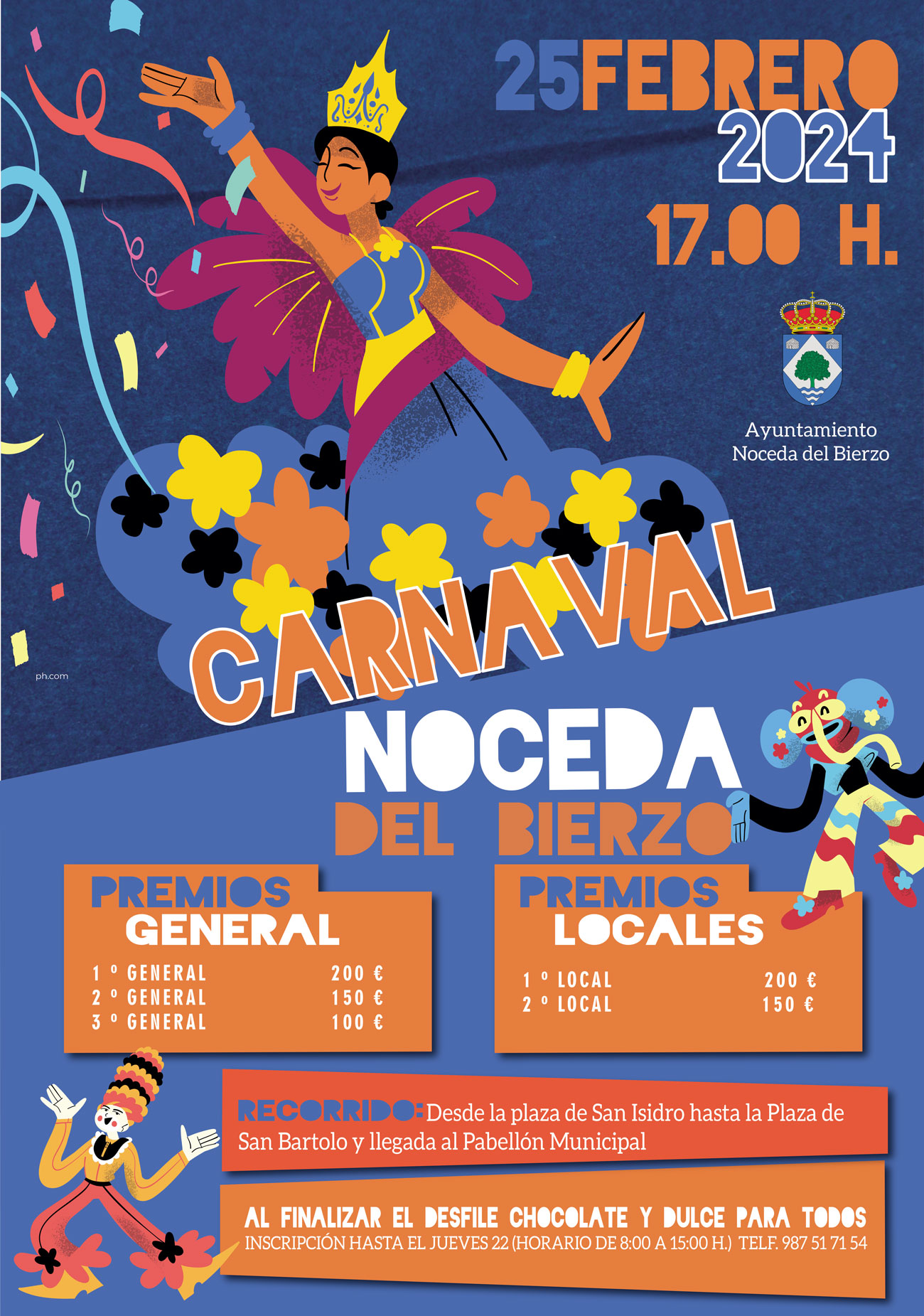 Carnaval 2024 en Ponferrada y el Bierzo. Horarios, recorridos, premios y todos los datos 17